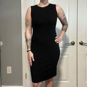 Calvin Klein Black Sleeveless Dress